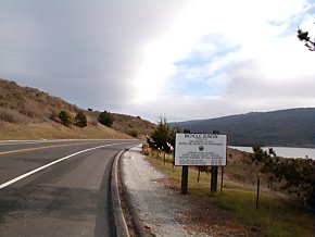 Bicycle Sunday road sign