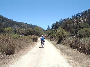 Cruising down the dirt highway!